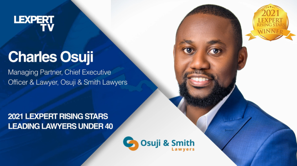 Upholding greater diversity in the legal profession- Dr. Charles Osuji (Hon. D.) of Osuji and Smith Lawyers